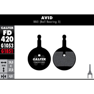 Galfer FD420 Disc Brake Pads Standard G1053 Avid BB5