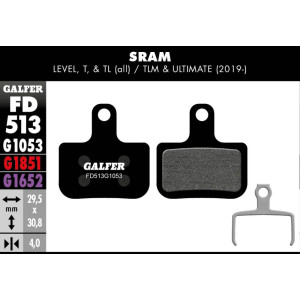 Galfer FD513 Disc Brake Pads Standard G1053 Sram Level/T/TL