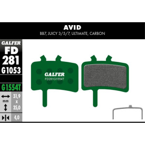 Galfer FD281 Pro Brake Pads Avid BB7/Juicy / Promax DSK-950
