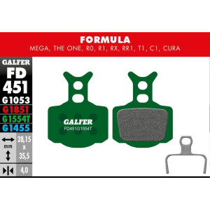 Galfer FD451 Pro Brake Pads Formula Mega/The One/R0/R1/RX/RR1/T1/C1