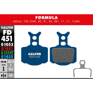 Galfer FD451 Road Brake Pads Formula Mega/The One/R0/R1/RX/RR1/C1/T1