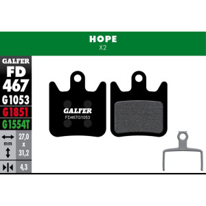 Galfer FD467 Disc Brake Pads Standard Hope X2
