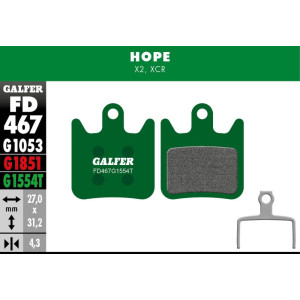 Galfer FD467 Pro Brake Pads Hope X2