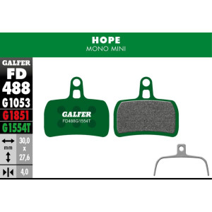 Galfer FD488 Pro Brake Pads Hope Mono Mini