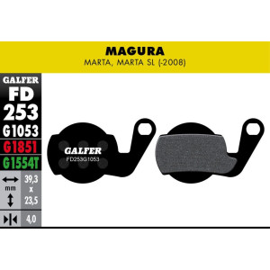 Galfer FD253 Disc Brake Pads Standard Magura Marta / Marta SL