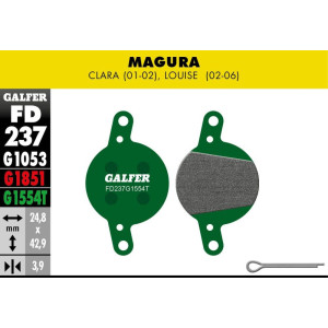 Galfer FD237 Pro Brake Pads Magura Clara / Louise