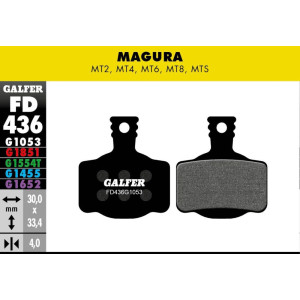 Galfer FD436 Disc Brake Pads Standard Magura MT2/MT4/MT6/MT8/MTS