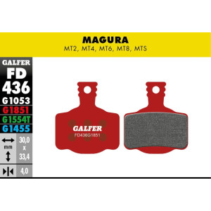 Galfer FD436 Advanced Brake Pads Magura MT2/MT4/MT6/MT8/MTS