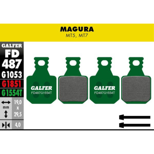 Galfer FD487 Pro Brake Pads Magura MT5/MT7