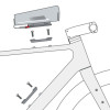 KlickFix Adapter for Bosch Kiox Handlebar Support