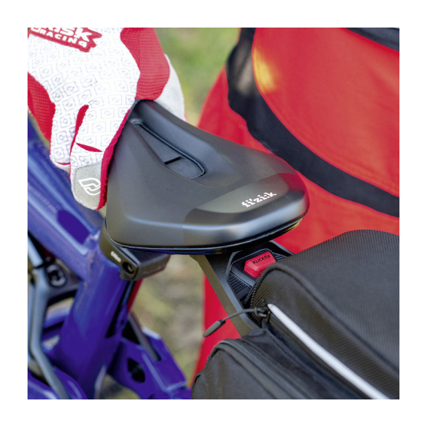 KlickFix Contour Evo Light Saddle Bag with adjustable saddle adapter