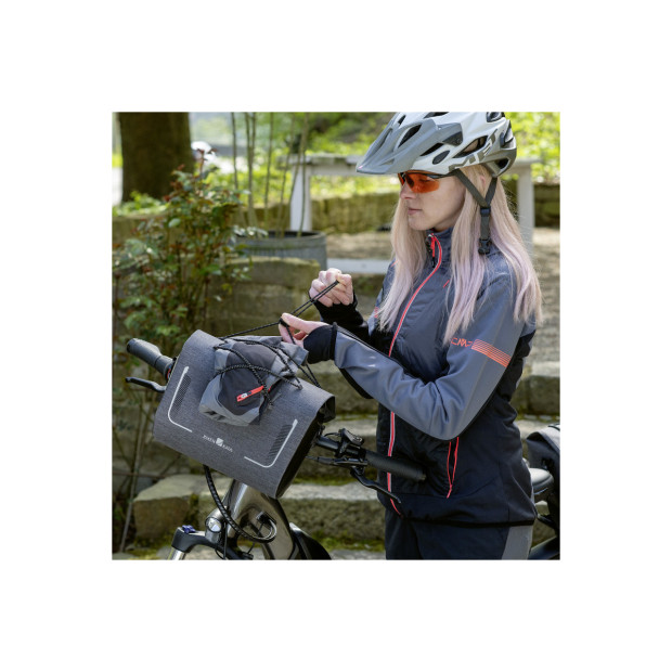 Klickfix Front Rackpack Sport waterproof - Grey