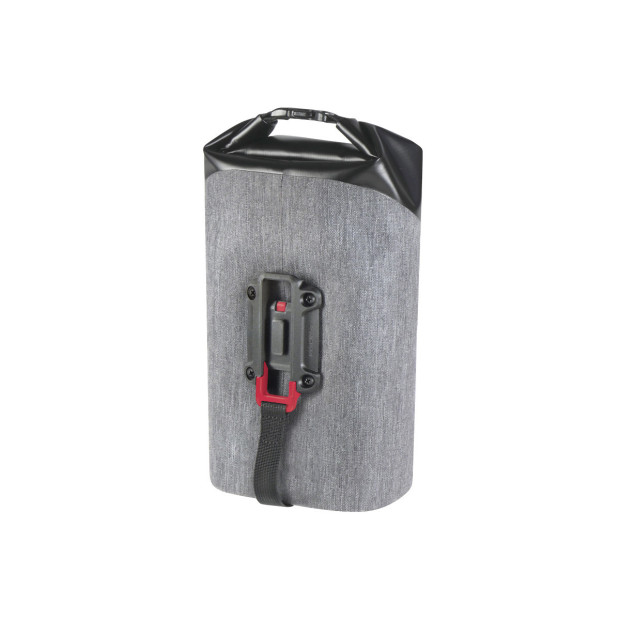 Klickfix Baggy Mini Klickfix waterproof front bag - Grey