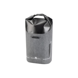 Klickfix Baggy Mini Klickfix waterproof front bag - Grey