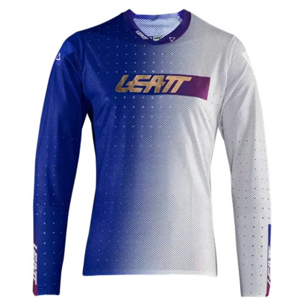 Leatt MTB Gravity 4.0 Junior Long Sleeves Jersey - Ultrablue