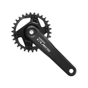 Shimano CUES U4000 Single Chainring MTB Crankset - 30 teeth