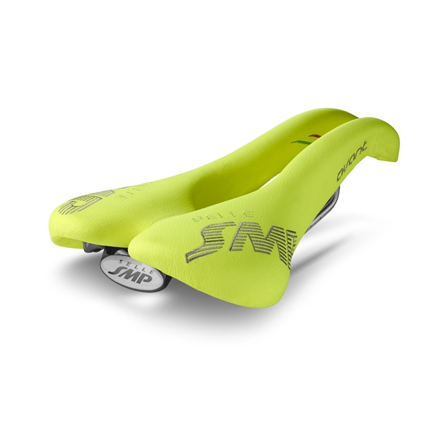 SMP Avant Carbon Rail Saddle - 154mm - Neon Yellow