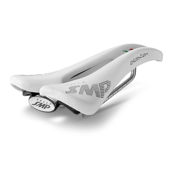 SMP Blastier CARBON Rail Saddle - 131mm - White