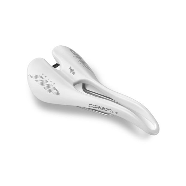 SMP Carbon LITE Inox Rail Saddle - 137mm - White