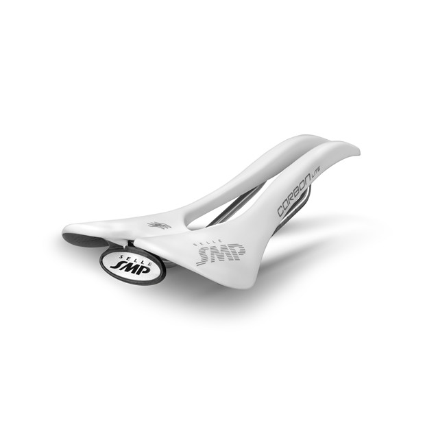 SMP Carbon LITE Inox Rail Saddle - 137mm - White