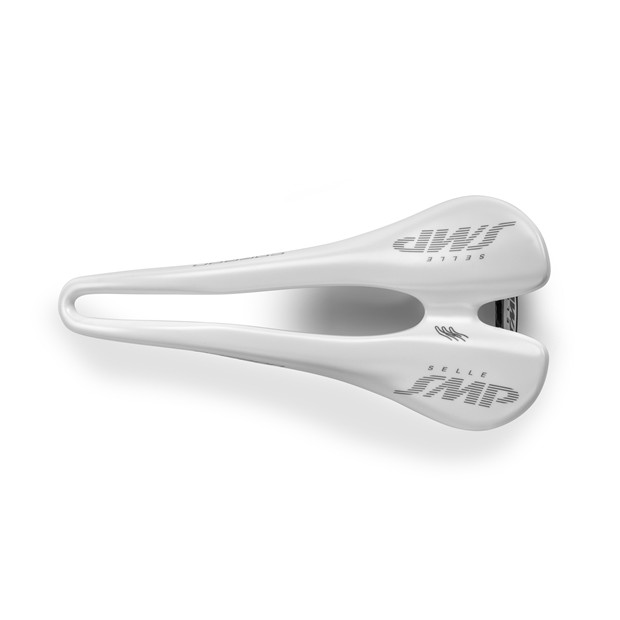 SMP Carbon Inox Rail Saddle - 129mm - White