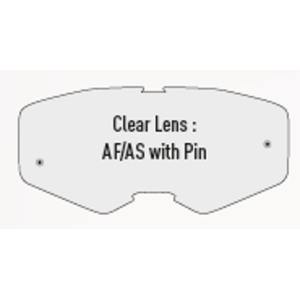 Kenny Lens for Performance Mask with Pin - Clear