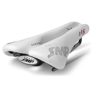 SMP TT5 Time Trial Saddle 141x251mm Carbon Rails - White