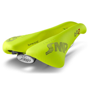 SMP TT2 Time Trial Saddle 156x260mm Stainless Steel Rails - Fluo Yellow