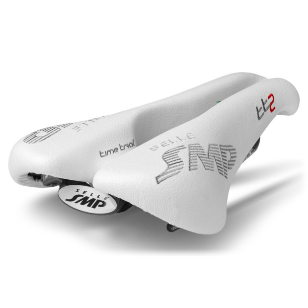 SMP TT2 Time Trial Saddle 156x260mm Carbon Rails - White