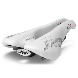 SMP TT1 Time Trial Saddle 164x257mm Carbon Rails - White