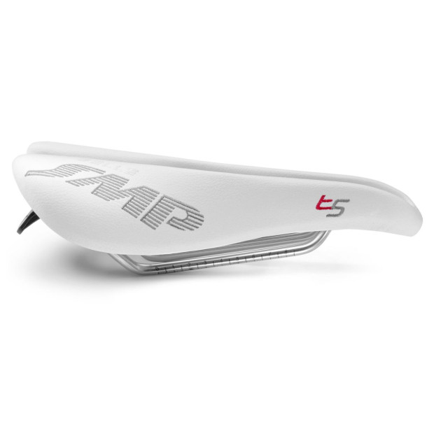 SMP Triathlon T5 Saddle 141x251mm Stainless Steel Rails - White