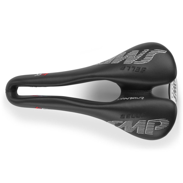 SMP Triathlon T5 Saddle 141x251mm Carbon Rails - Black