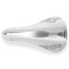 SMP Triathlon T4 Saddle 135x246mm Stainless Steel Rails - White