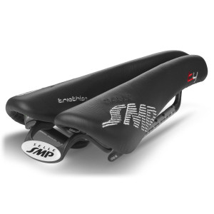 SMP Triathlon T4 Saddle 135x246mm Carbon Rails - Noir