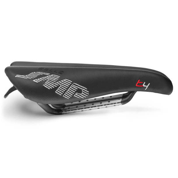 SMP Triathlon T4 Saddle 135x246mm Carbon Rails - Noir