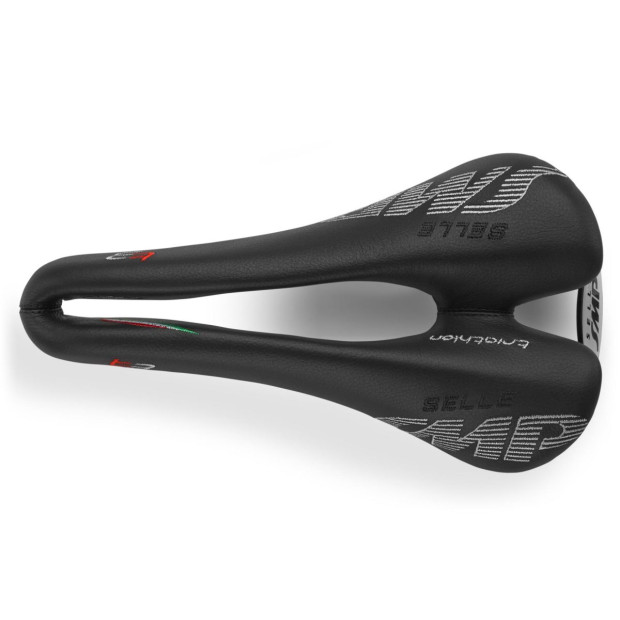 SMP Triathlon T3 Saddle 133x246mm Stainless Steel Rails Fluo Yellow