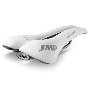 SMP Well M1 Saddle 163x279mm Stainless Steel Rails - White