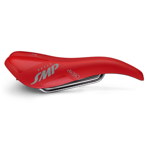 SMP Hybrid City/Ebike Saddle 140x275mm - Red