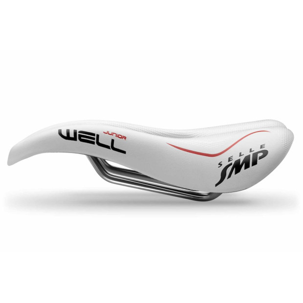 SMP Well Junior Saddle 130x234mm - White