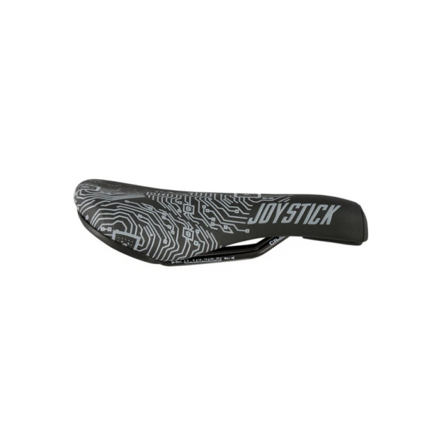 Joystick Imprint MTB/BMX Saddle 136x243mm Black/Graphics