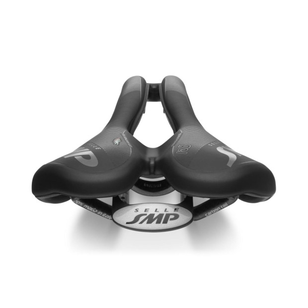 SMP VT30 Gel Road/MTB Saddle 155x283mm Carbon Rails - Black