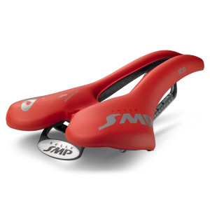 SMP VT30 Road/MTB Saddle 155x283mm Carbon Rails - Red