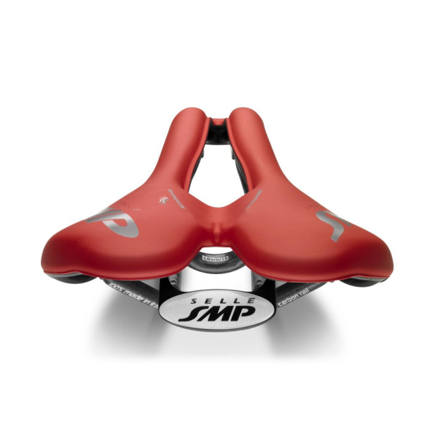 SMP VT30 Road/MTB Saddle 155x283mm Carbon Rails - Red