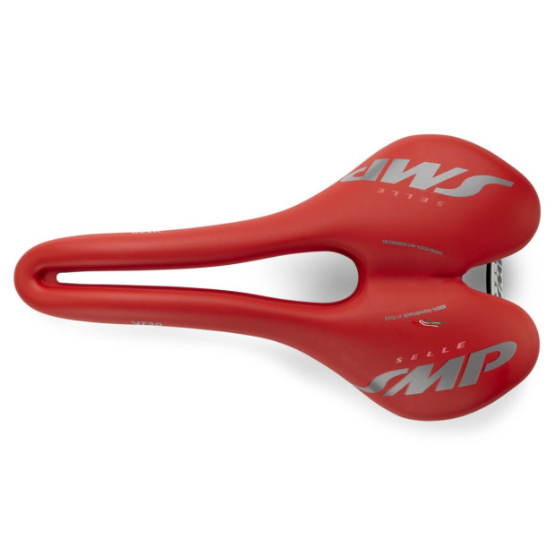 SMP VT30 Road/MTB Saddle 155x283mm Carbon Rails - Red