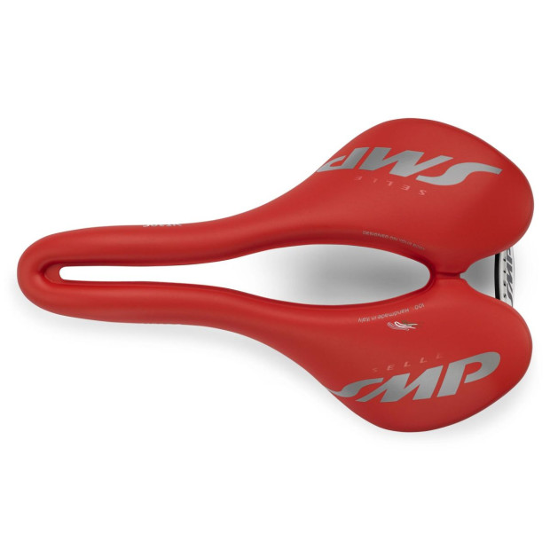 SMP VT30C Gel Road/MTB/Gravel Saddle 155x255mm Carbon Rails - Red