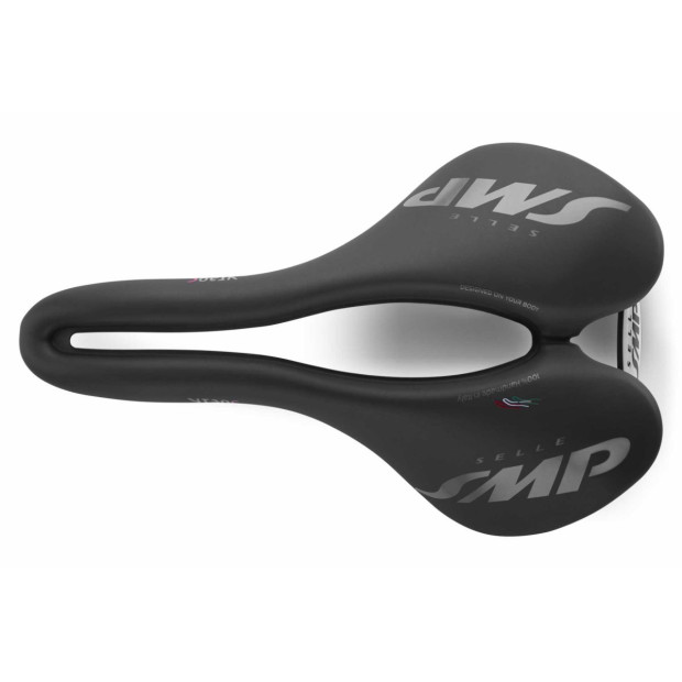 SMP VT30C Gel Road/MTB/Gravel Saddle 155x255mm Carbon Rails - Black