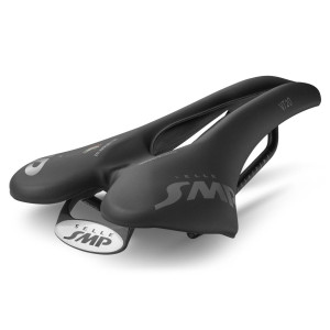 SMP VT20 Road/MTB/Gravel Saddle 142x280mm Stainless Steel - Noir