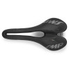 SMP VT20 Gel Road/MTB/Gravel Saddle 142x280mm Stainless Steel - Black