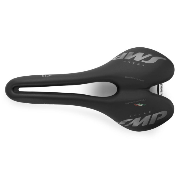 SMP VT20 Road/MTB/Gravel Saddle 142x280mm Carbon Rails - Black