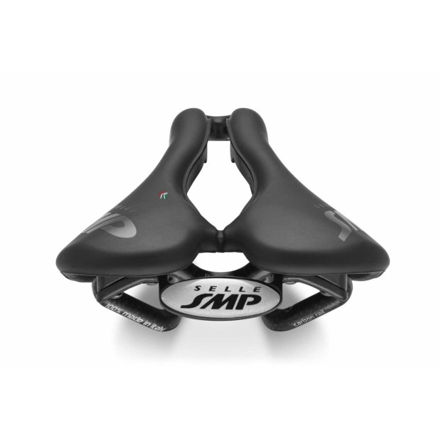 SMP VT20C Road/MTB/Gravel Saddle 144x255mm Carbon Rails - Black